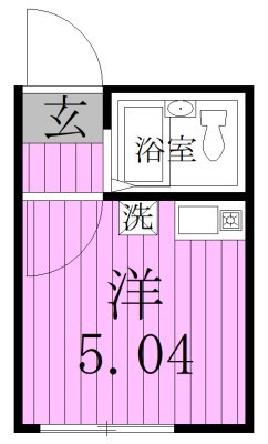 アルゴ西新井 間取り図