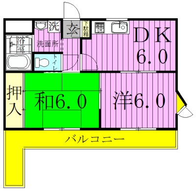 グランシャリオ（南千住） 間取り図