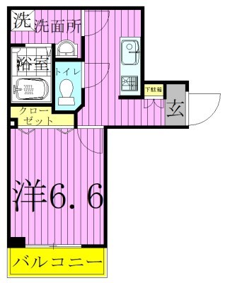 クレアールミタ 間取り図