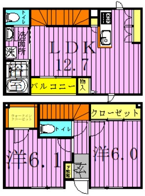 メゾンミヤジマ 間取り図