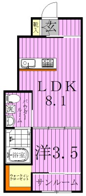 epicharis～エピカリス～ 102号室 間取り