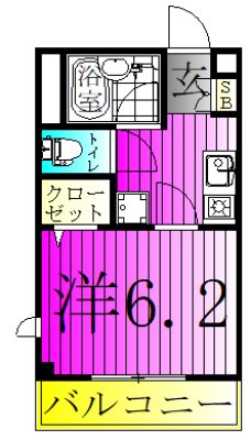 Ｇ・ＭウエストハイツA 502号室 間取り
