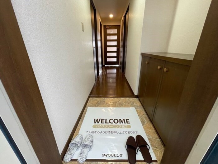 グランディス新八柱 玄関