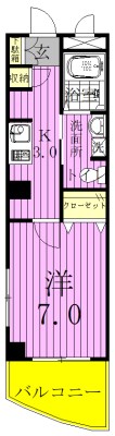ＧＯＴＯⅡ 905号室 間取り