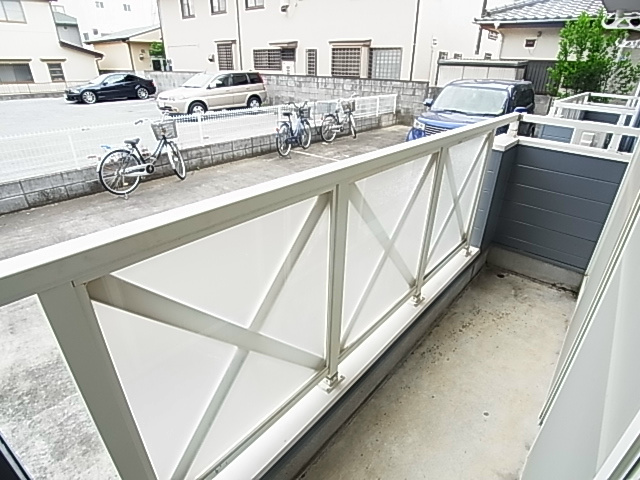 日暮ハイツ ベランダ