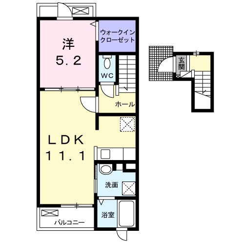リヴェール　牧の原 間取り