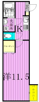ＩｏＴレジデンス南流山 303号室 間取り