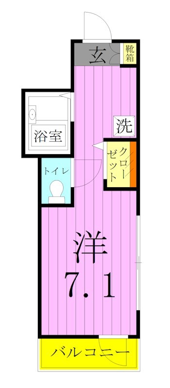 ブランクレール西新井   間取り図