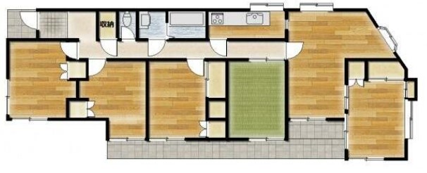 ブルーメ花畑７３ 間取り図