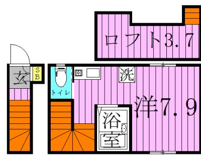 キャメル扇大橋 間取り図