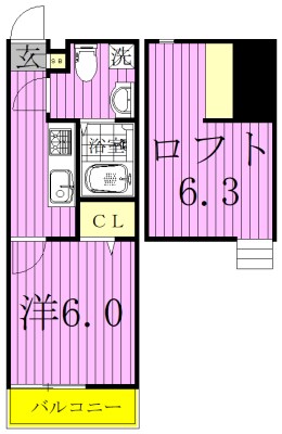 SIZZLE 01　～シズルゼロイチ～ 203号室 間取り