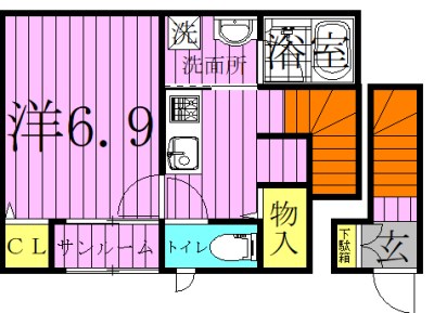 Ｅ　ｇａｒｄｅｎ 間取り図
