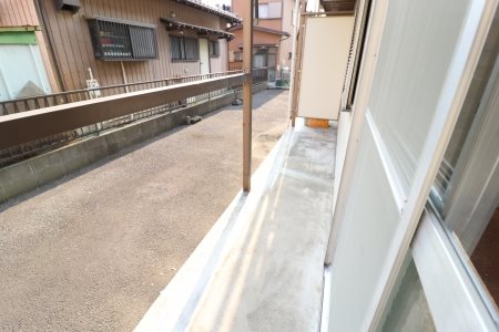 ハイム南流山Ａ ベランダ