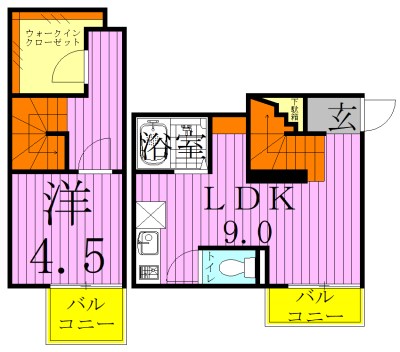 コーポ第一フクジュ 間取り図