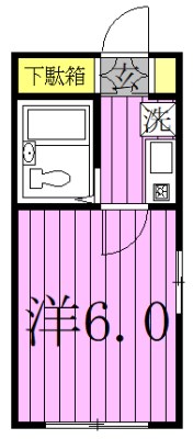 ベルメゾン土屋 間取り図