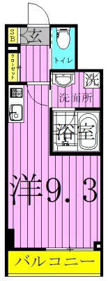 ART APARTMENT IN TOKYO NORTH 間取り図