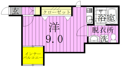 siro松戸　～シーロマツド～ 101号室 間取り
