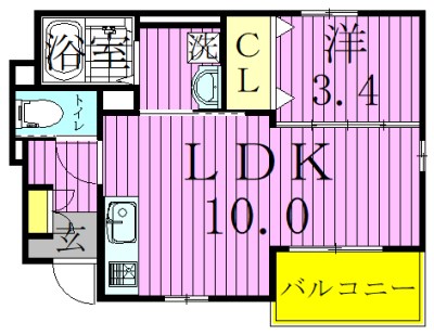 ＭＧプライム 間取り図