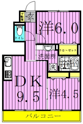 グランツＹ 間取り図