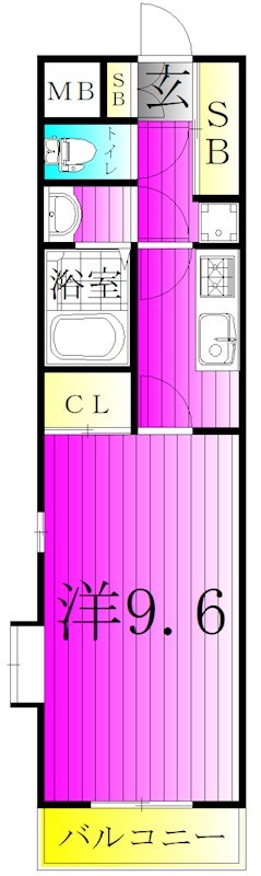 INSURANCE BLDG.XV～インシュランスビルディング15～ 101号室 間取り
