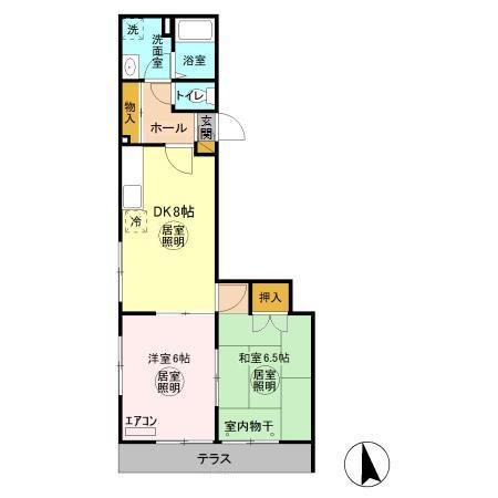 メゾン・ド・ミスズ 間取り図