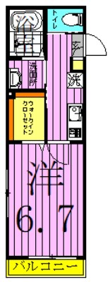 パークレジデンス六町 間取り図