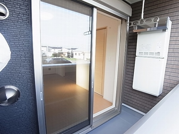 シャン・ド・フルール ベランダ