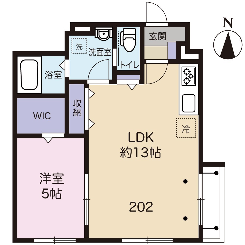 リージェント東和 間取り図