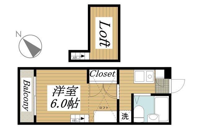 ジュネパレス松戸第141-Ａ 103号室 間取り