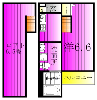 TRISTINA柏（トリスティーナ柏） 102号室 間取り