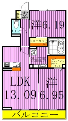 アステール３ 間取り図