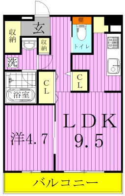 ART RESIDENCE IN KASHIWA-no-HA 間取り図