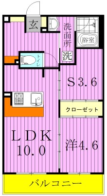 ART　RESIDENCE　IN　KASHIWA-no-HA 間取り図