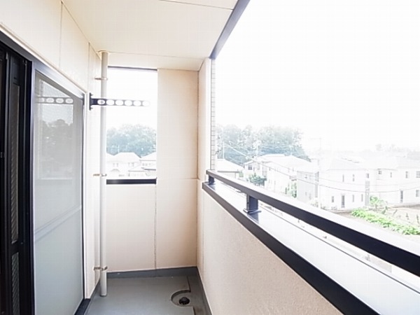 チャームテラス222W ベランダ