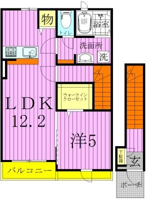 アヴェニューソラ 間取り
