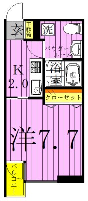 Ｈ２ 間取り図
