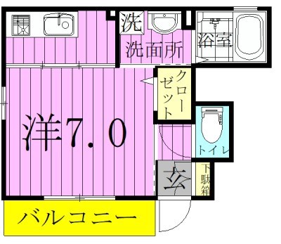 サクラハイツＭ 間取り図