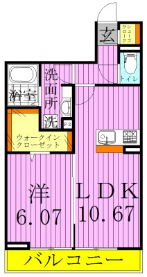 ラウレア　リノ 間取り図