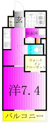 NTCながれやま 間取り図