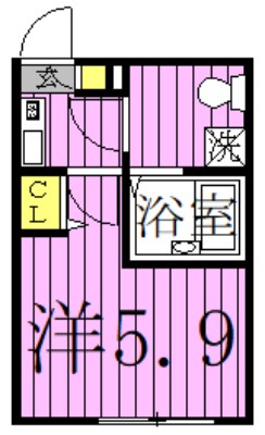 RBR 関原 1  間取り図