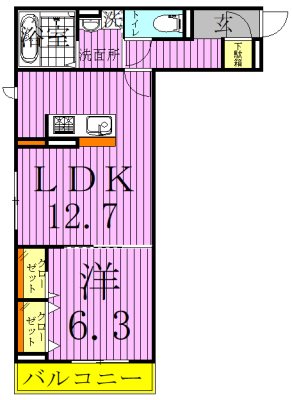 ＬＵＣＩＡ 間取り図