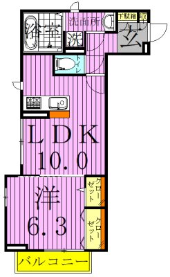ＬＵＣＩＡ 間取り図