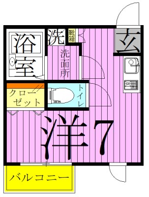 セレーノ新田 間取り図