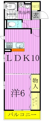 Ａｒｉｅｔｔａ 間取り図