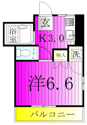 ベルコリーヌ上本郷 201号室 間取り