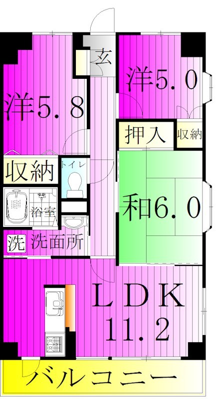 INSURANCE BLDG.XVⅡ～インシュランスビルディング17～ 308号室 間取り