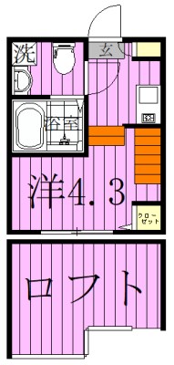 ショコラ・モールⅢ 間取り図