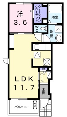 シャルマン3 間取り図