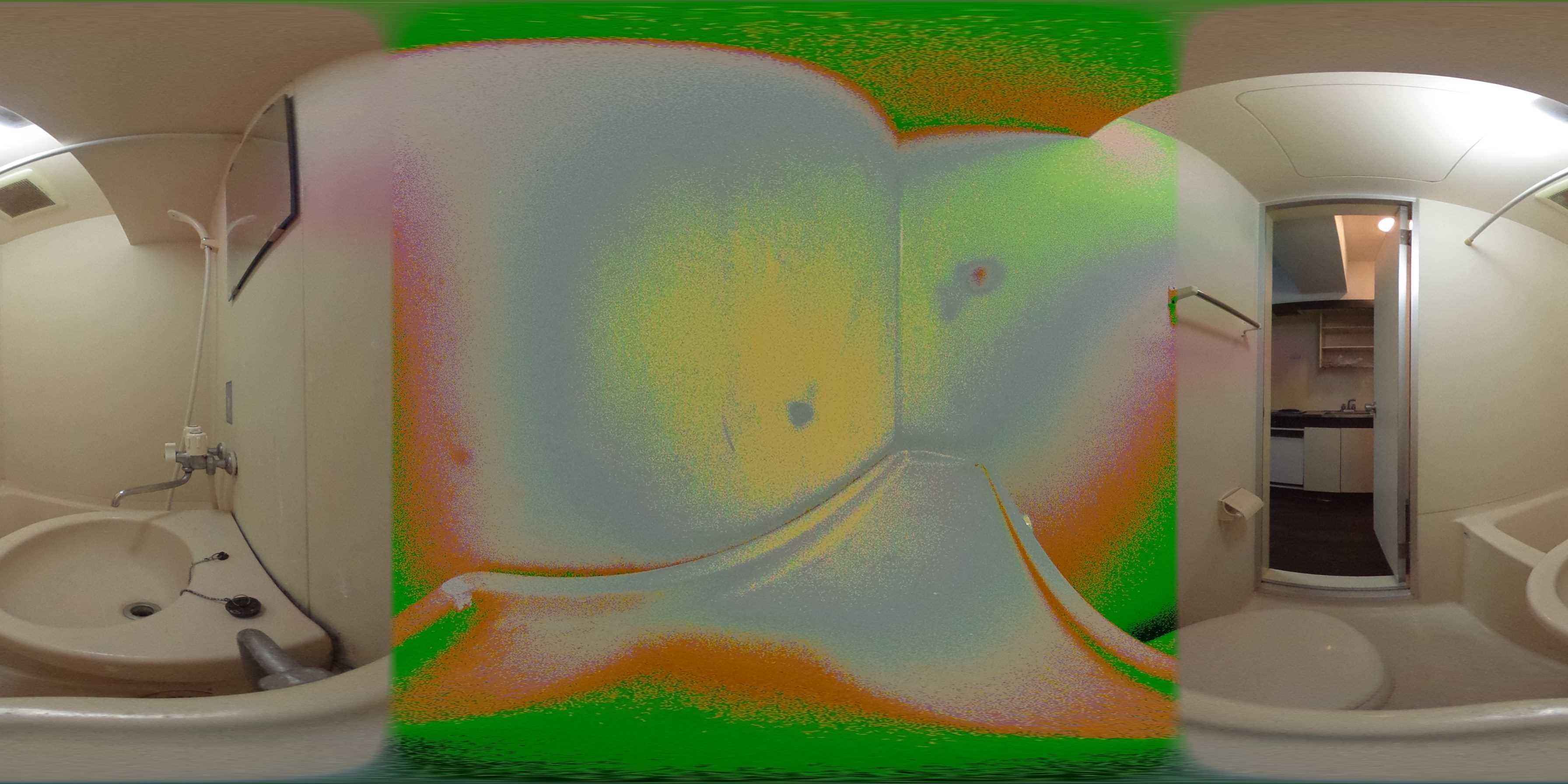 オークハイツ 洗面所