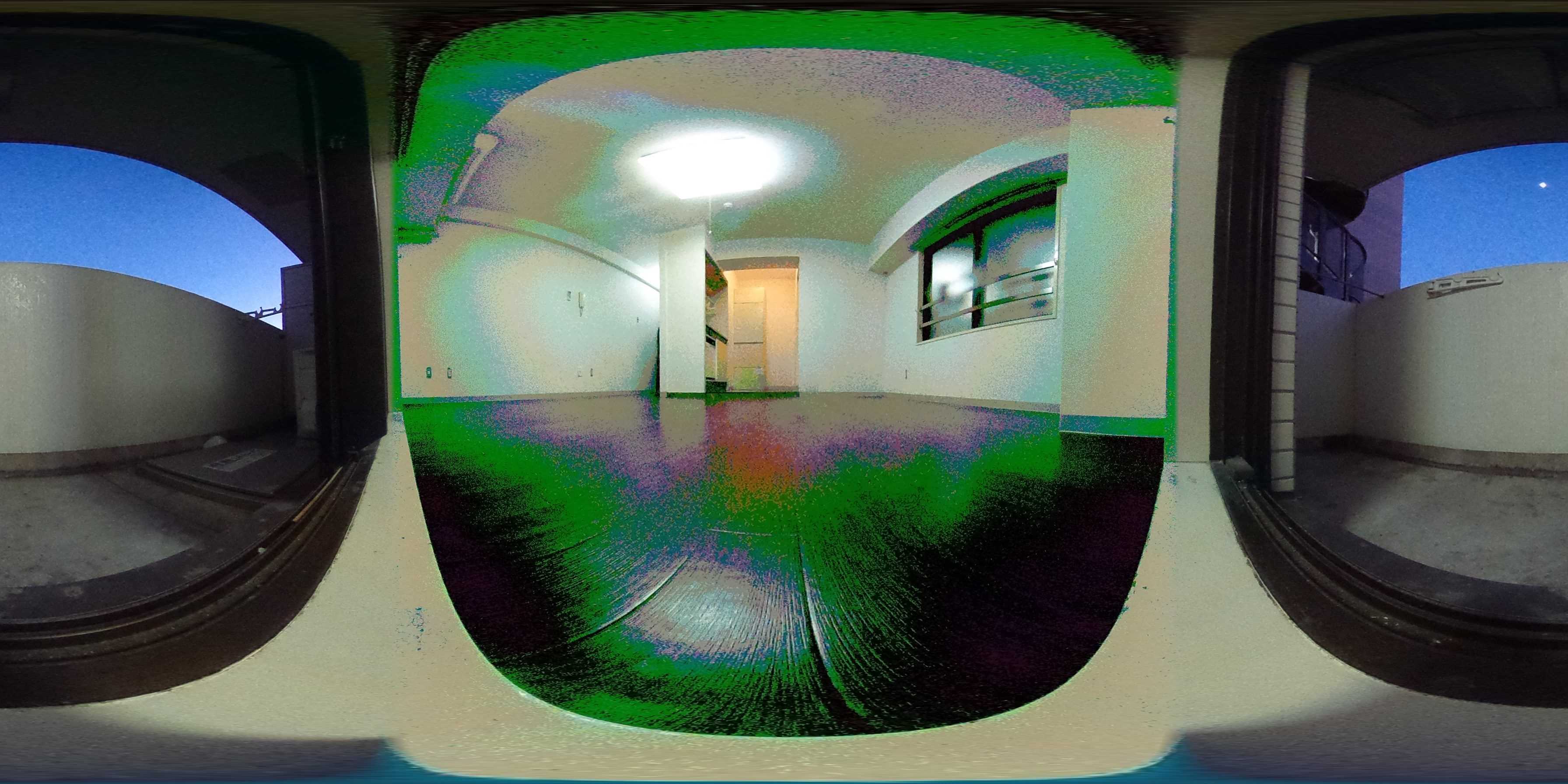 オークハイツ ベランダ